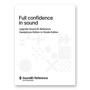 Upgrade Sound ID Headphone Edition to Studio Edition