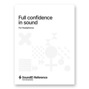 Sonarworks Sound ID Reference ID for Headphones in Downloadable format