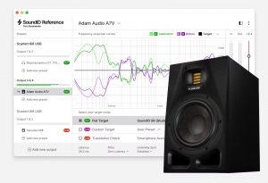 ADAM A7V with Sonarworks Sound ID