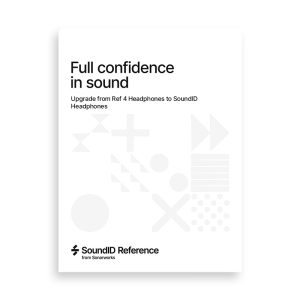 Upgrade from Reference 4 headphones edition to SoundID Reference Headphone sedition (Download)