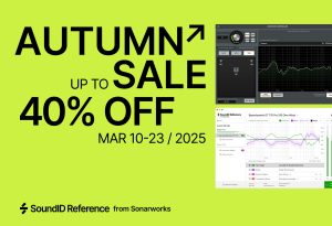 Latest News - Sonarworks Autumn Sale on Now
